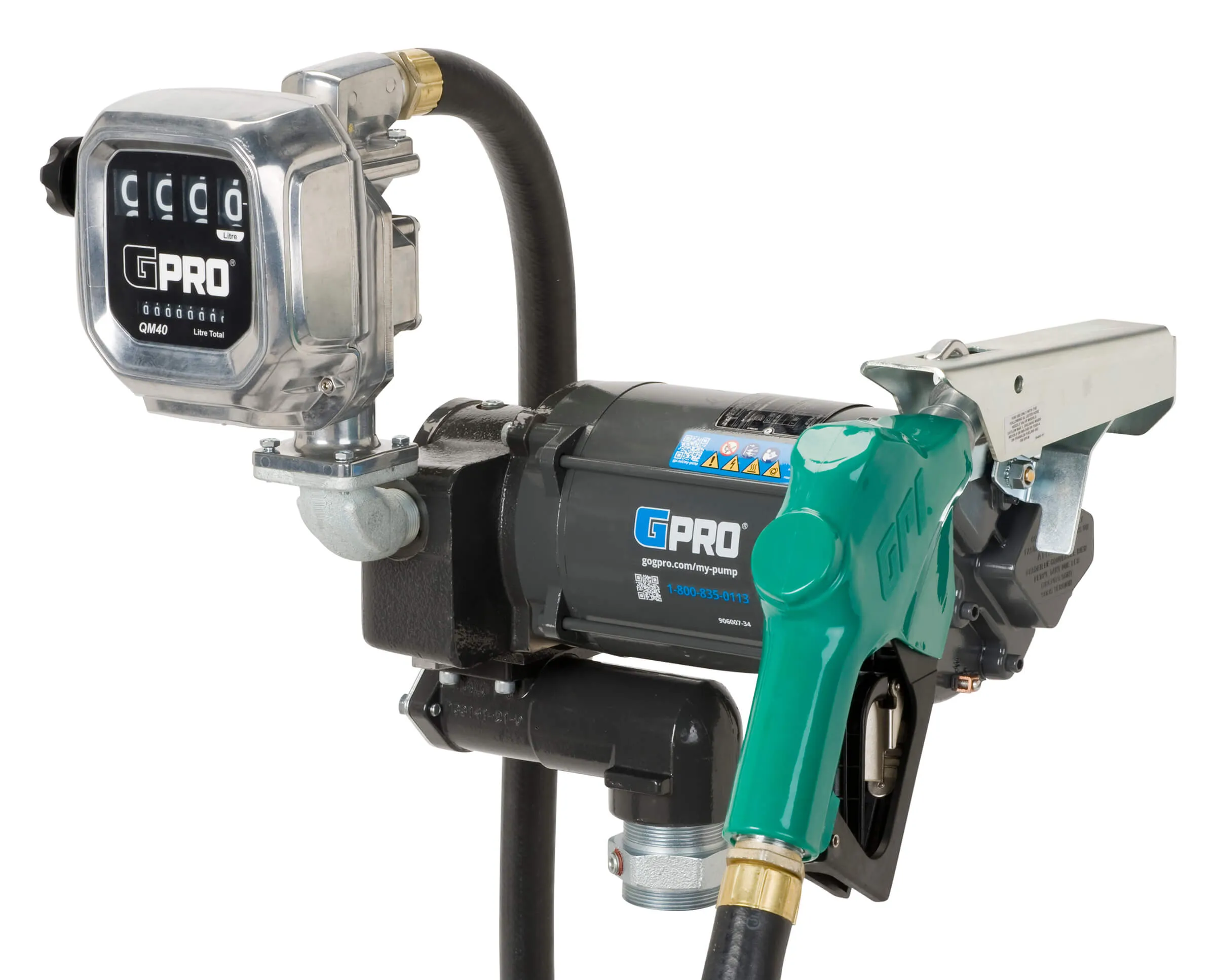 115V 35 GPM Fuel Transfer Pump with QM Meter