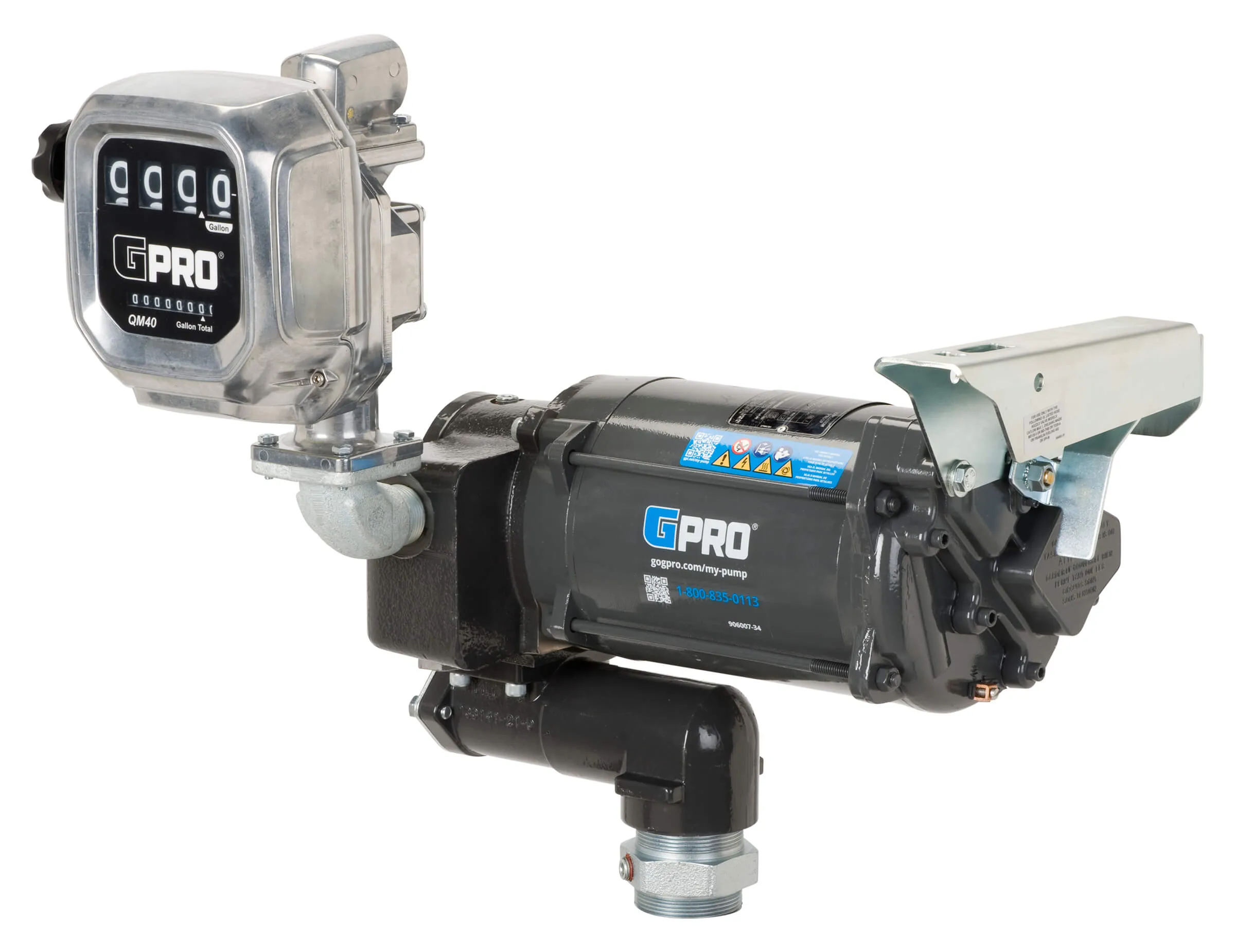 115V 35 GPM Fuel Transfer Pump with QM Meter