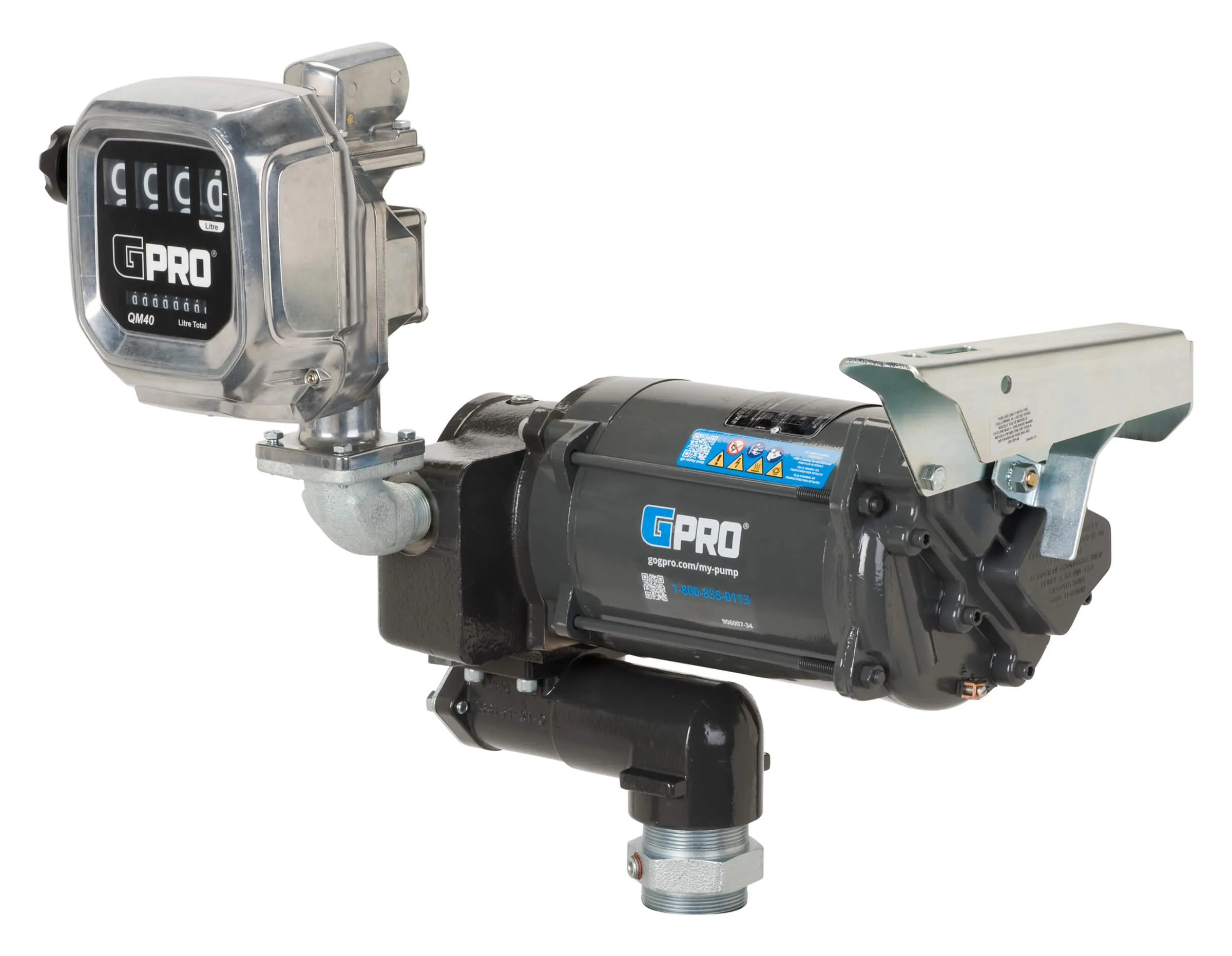 115V 35 GPM Fuel Transfer Pump with QM Meter