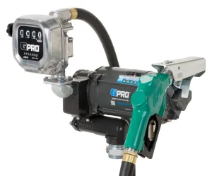 115V 35 GPM Fuel Transfer Pump with QM Meter