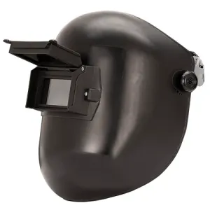 14303 Jackson Safety 280PL Lift Front Passive Welding Helmet w/ Non-Slotted Adapter, Black