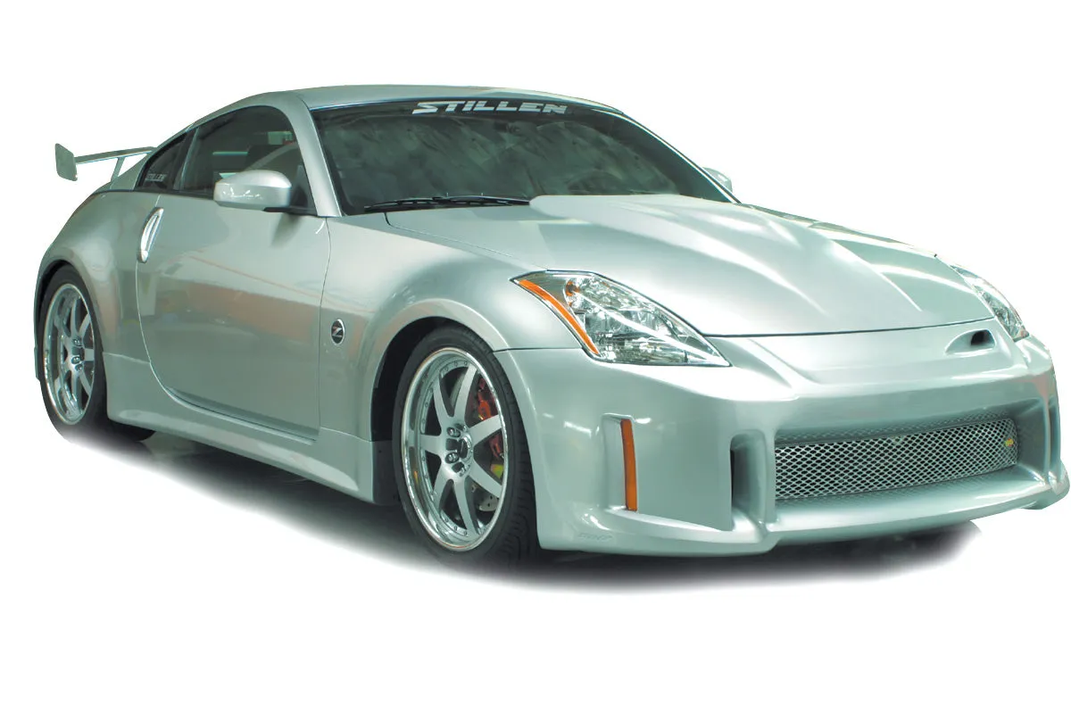 2003-2006 Nissan 350Z [Z33] Power Hood [Fiberglass Series 1] - 1035007