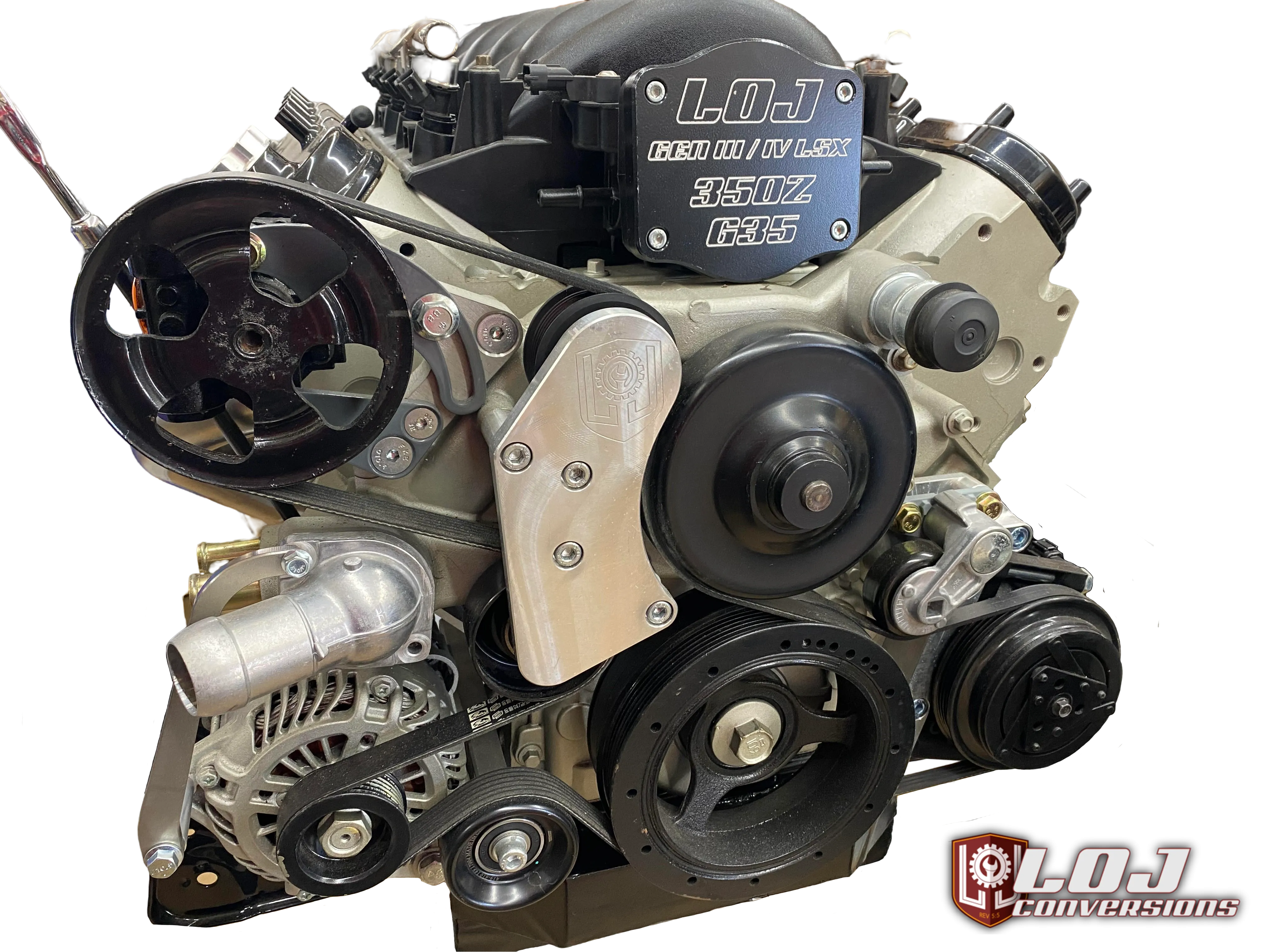 350Z / G35 LSx Swap Accessory Drive