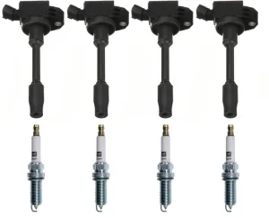 4 Direct Ignition Coils & Spark Plugs For 2018-2021 Toyota Camry 2.5L Gasoline