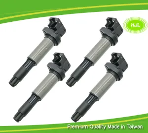 4 PCS Ignition Coil For BMW 316 318 320 325 E46 E90 N42 N43 N46 12131712219 - #02008-73104