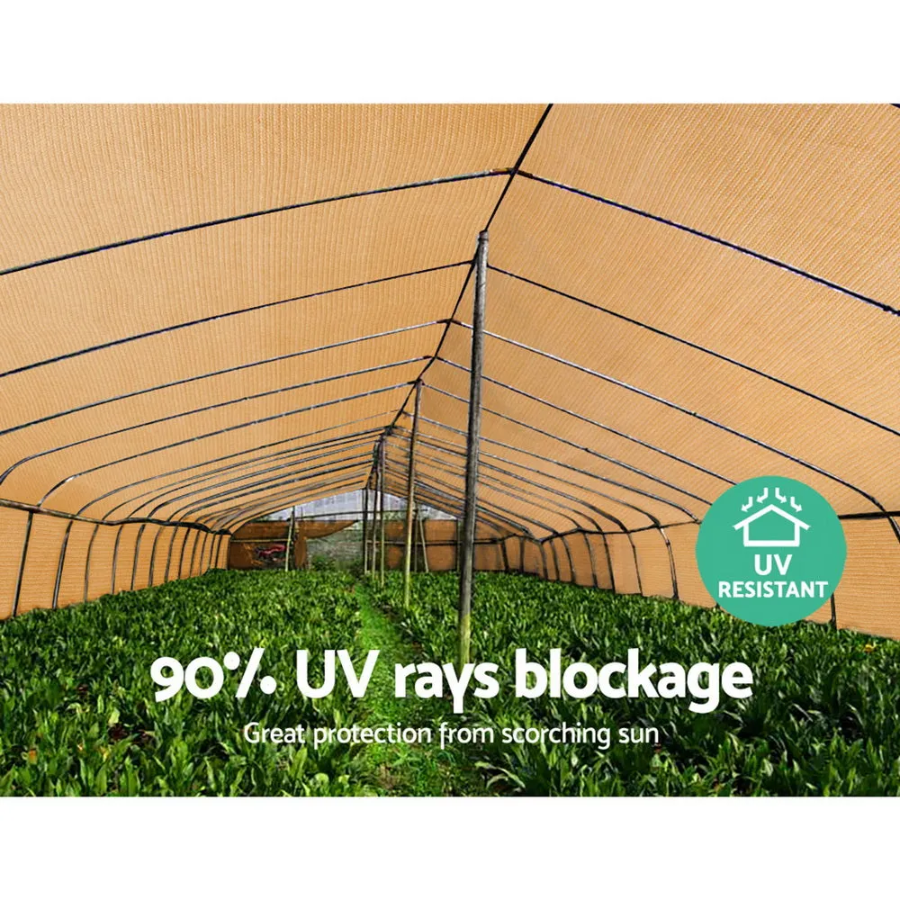 90% Shade Block UV-Stabilized Shade Cloth 1.83x10m Instahut