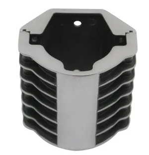 ALUMINUM FINNED TFI SQUARE IGNITION COIL COVER - BLACK