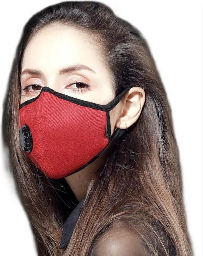 Anti Pollution fashion KN95/PM2.5 Mask Dust Respirator Washable Reusable Masks Cotton Unisex Mouth Muffle Allergy/Asthma/Travel