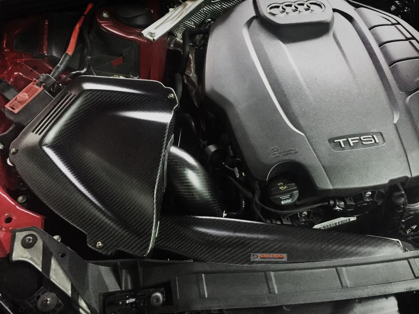 Armaspeed Carbon Fibre Air Intake for Audi A4 B9 2.0T