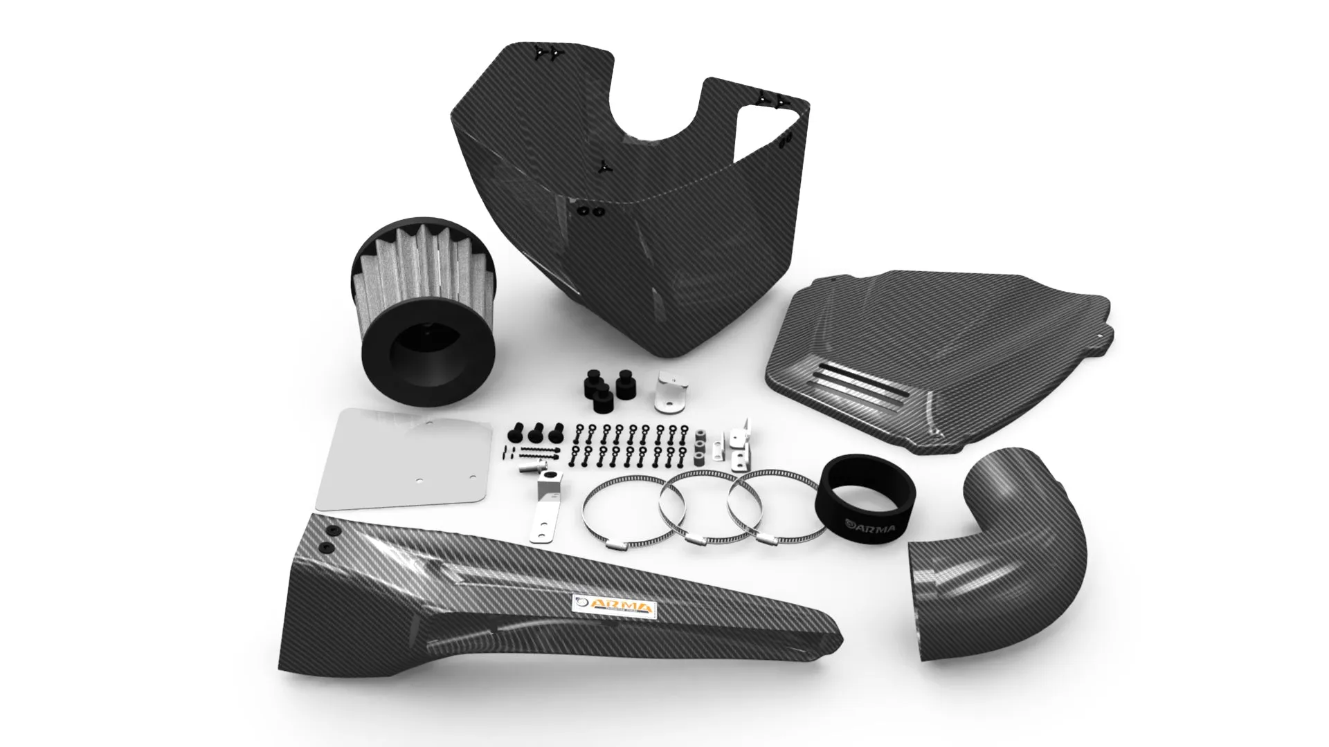 Armaspeed Carbon Fibre Air Intake for Audi A4 B9 2.0T