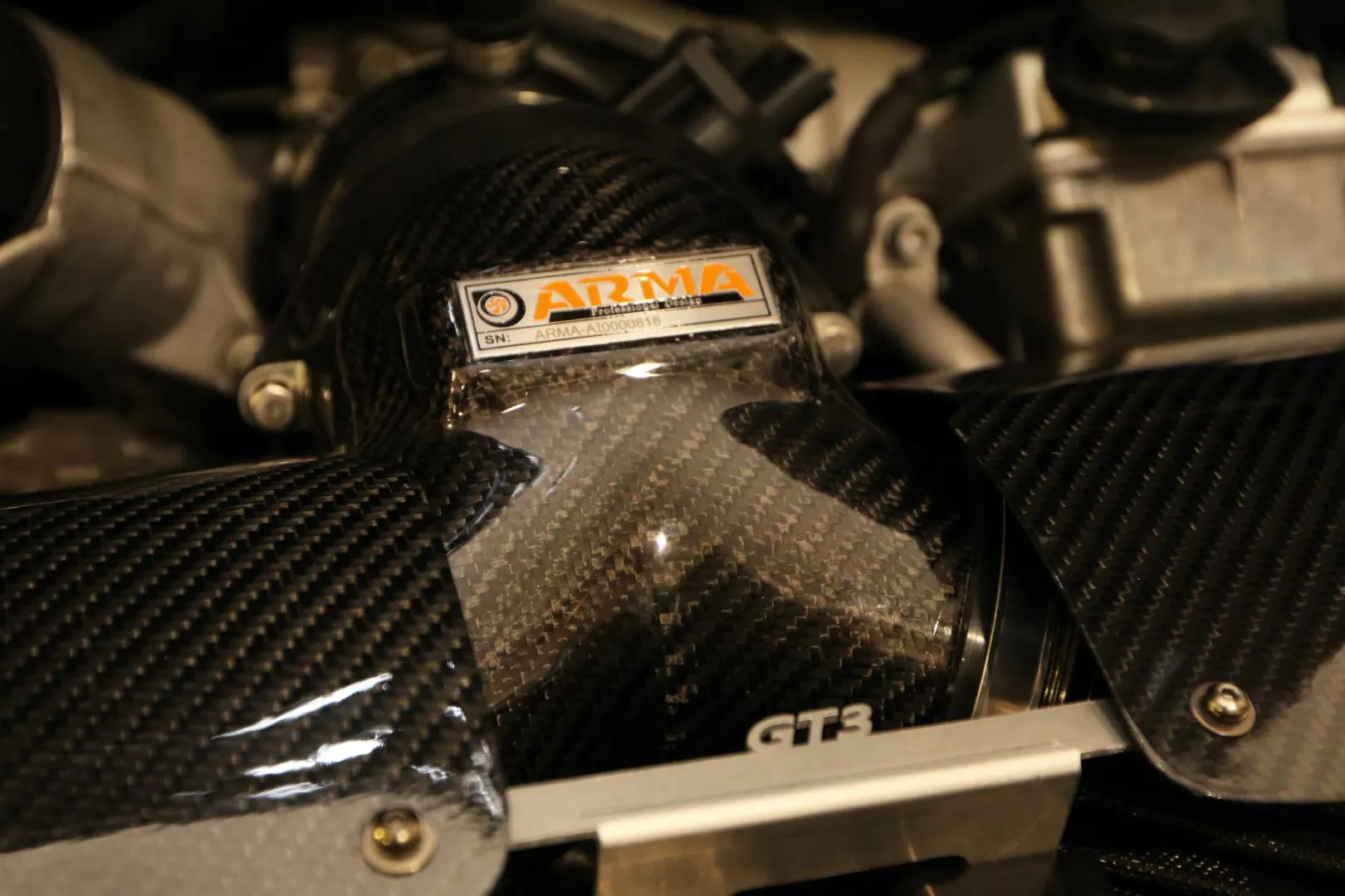 Armaspeed Carbon Fibre Air Intake for Porsche 911 GT3 997.2