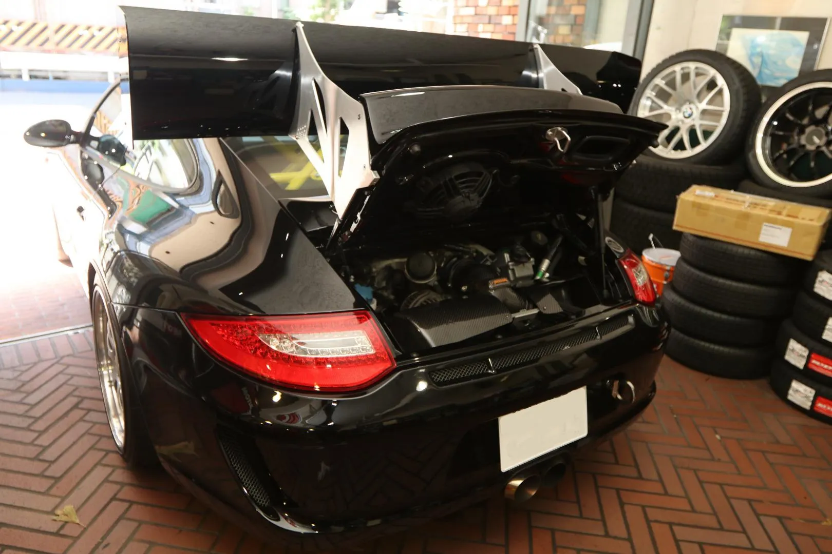 Armaspeed Carbon Fibre Air Intake for Porsche 911 GT3 997.2