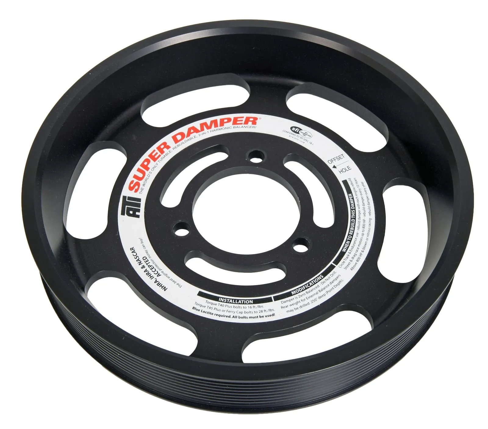 ATI Serpentine Supercharger Pulleys ATI916159