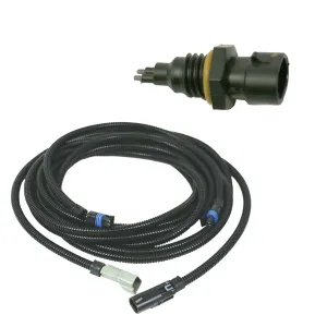 BD Diesel 1050350 Flow-MaX Water In Fuel Sensor; Incl. Sensor Ext. Harness/WIF Sensor/Tie Wrap;