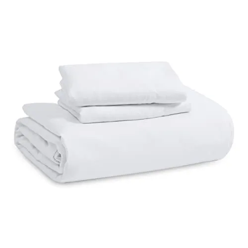 Bedsure White Duvet Cover King Size - Washed Duvet Cover, Soft King Duvet Cover Set 3 Pieces with Zipper Closure, 1 Duvet Cover 104x90 inches and 2 Pillow Shams
