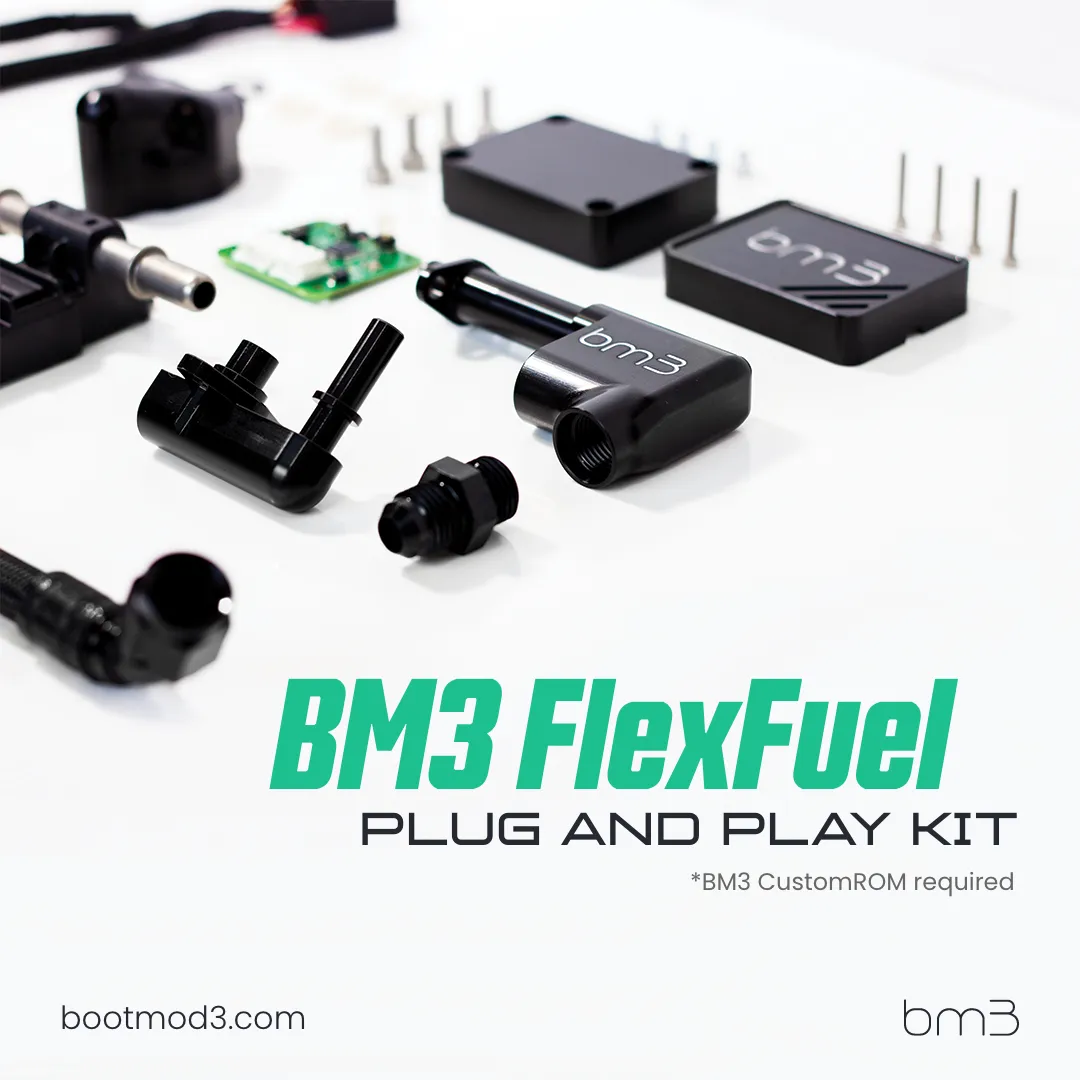 bootmod3 bm3 Flex Fuel Kit for S55 BMW M3 F80 M4 F82 M2 Competition F87 - CANBUS Enabled Ethanol Content Analyzer (ECA)