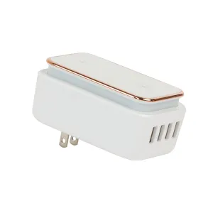 ChargeHub X4 – 4-Port USB SuperCharger & LED Night Light