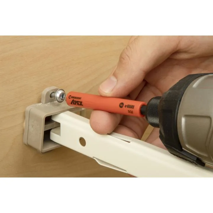 Crescent #2 x 3-1/2" Square u-GUARD™ Covered Impact Power Bit - 2 Pack