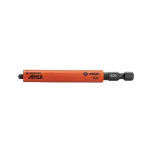 Crescent #2 x 3-1/2" Square u-GUARD™ Covered Impact Power Bit - 2 Pack