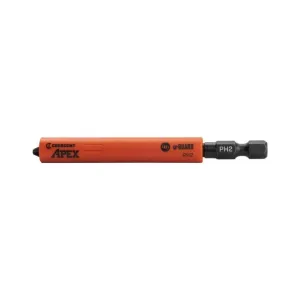 Crescent 4 - 5 x 3-1/2" Slotted u-GUARD™ Covered Impact Power Bit - 2 Pack