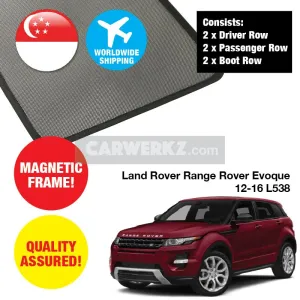 Customised Window Magnetic Sunshades for Land Rover Range Rover Evoque 2011-2020 1st Generation (L538) United Kingdom SUV