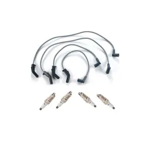 Ford FOCUS 00-04 Set of Spark Plug Wires and (4) SparPlugs F/I Vin P (SOHC) ONLY