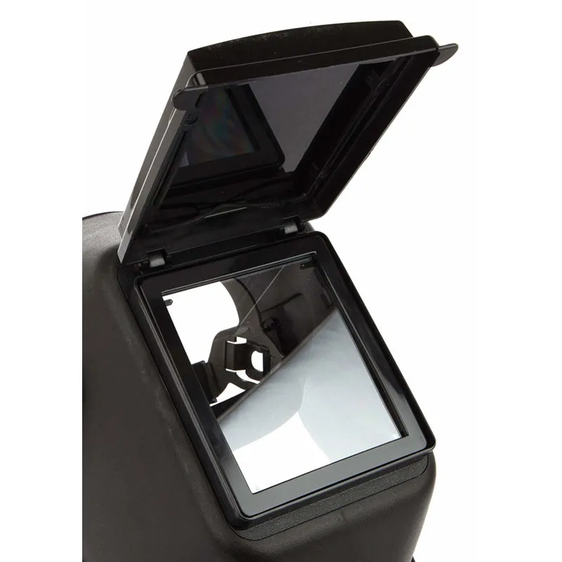 Forney Bandit III 5.25 in. H X 4.5 in. W Fixed Shade Traditional Welding Helmet #10 Black 1 pc