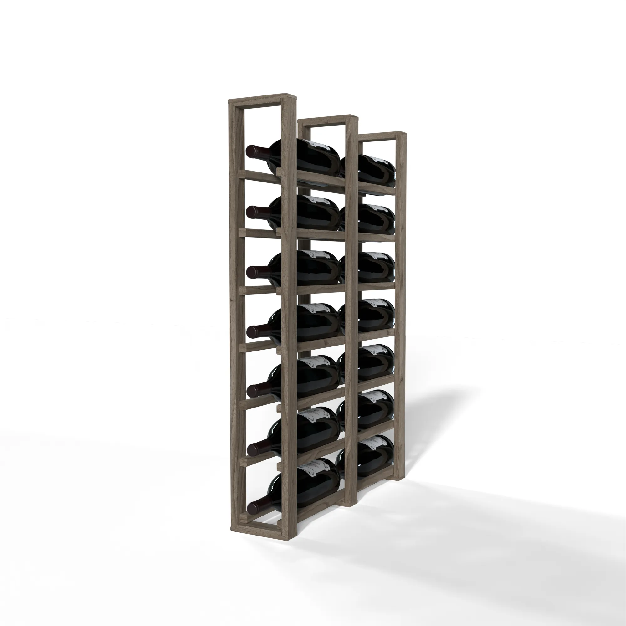 GrandCellar™ - 1 Column Full-Depth Double Deep Magnum Wine Rack - 36"
