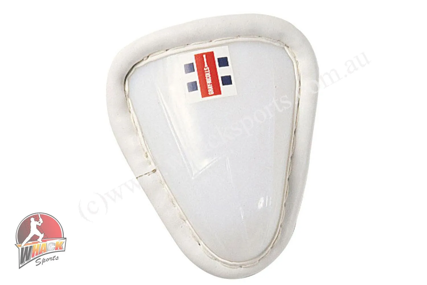 Gray Nicolls White Abdominal Guard - Youth and Junior