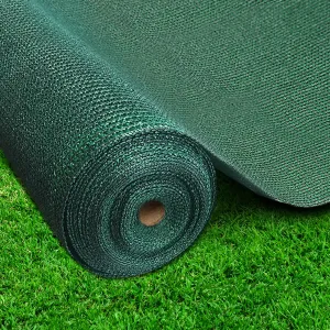 Heavy Duty 90% Shade Cloth 3.66x20m HPDE Green - Instahut