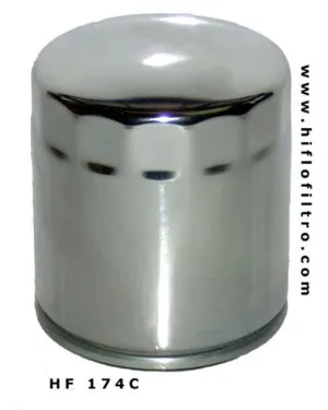 Hiflo HF174C Chrome Oil FIlter