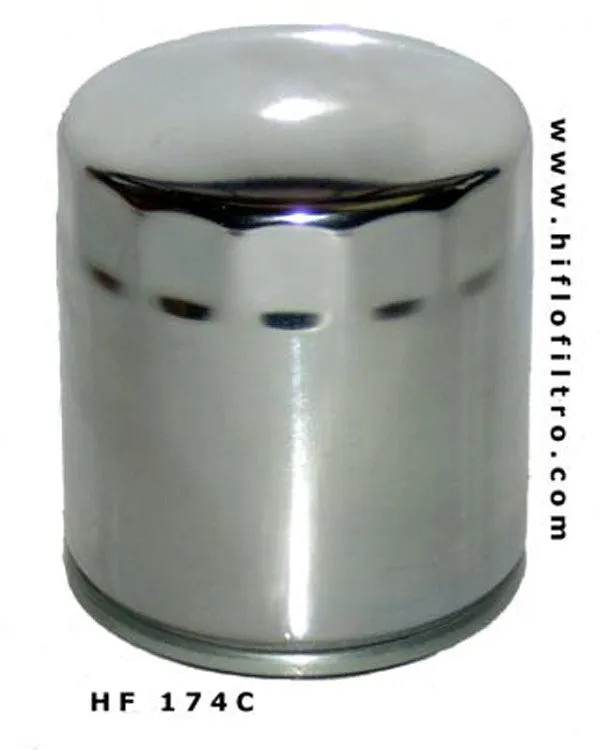 Hiflo HF174C Chrome Oil FIlter