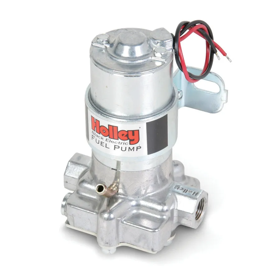 Holley Electric Fuel Pump - 140 GPH "Black" Electric Fuel Pump