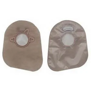 Hollister New Image Two-Piece Closed Mini Pouch, 2-1/4" Flange, Filter, 7" L, Transparent