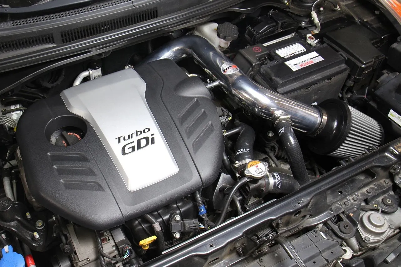 HPS Cold Air Intake 837-605P Hyundai Veloster 2013-17 Polish