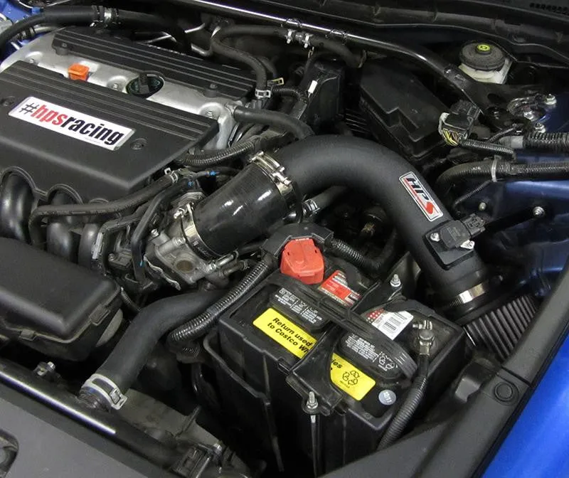 HPS Short Ram Air Intake 827-105WB Acura TSX 2009-14 Black
