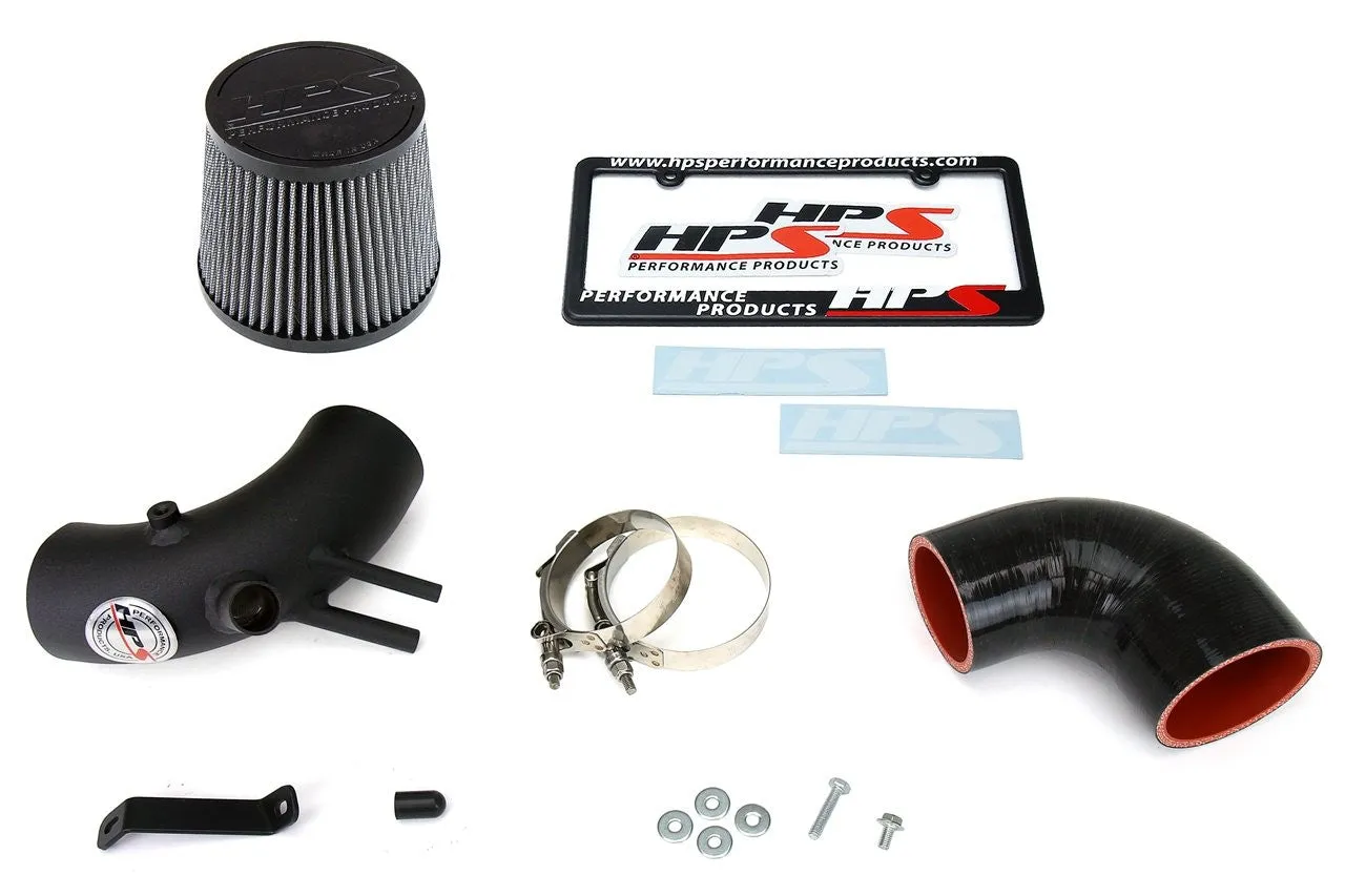 HPS Short Ram Air Intake 827-1WB Hyundai Genesis 2013-14 Black