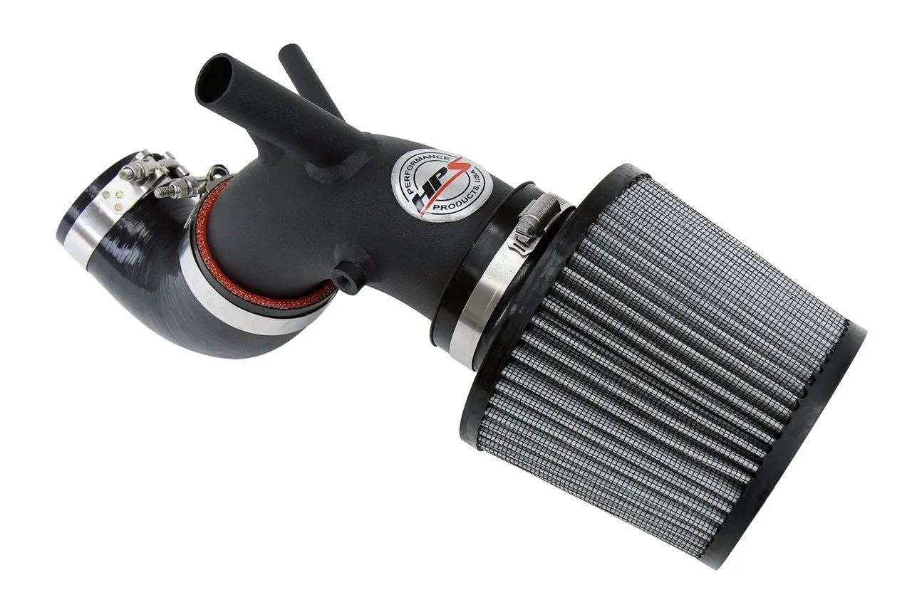 HPS Short Ram Air Intake 827-1WB Hyundai Genesis 2013-14 Black