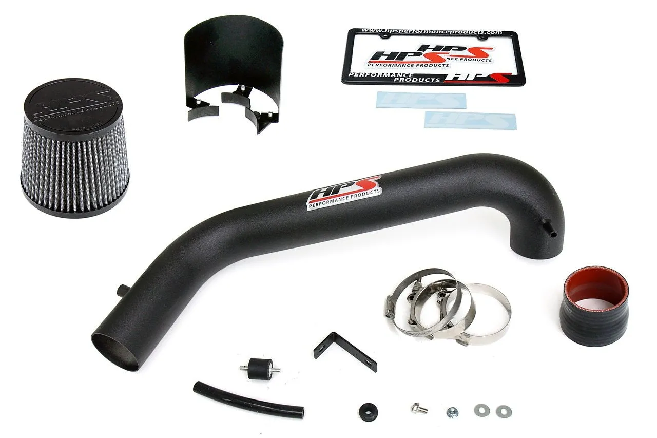 HPS Short Ram Air Intake 827-408WB Honda Civic 1996-00 Black