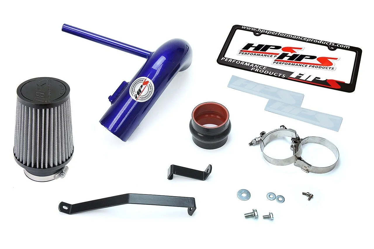 HPS Short Ram Air Intake 827-502BL Lexus CT200h 2011-17 Blue