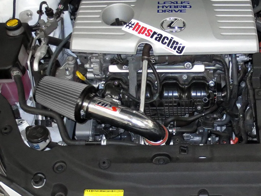 HPS Short Ram Air Intake 827-502BL Lexus CT200h 2011-17 Blue