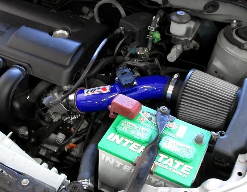 HPS Short Ram Air Intake 827-513BL Toyota Corolla 2003-04 Blue