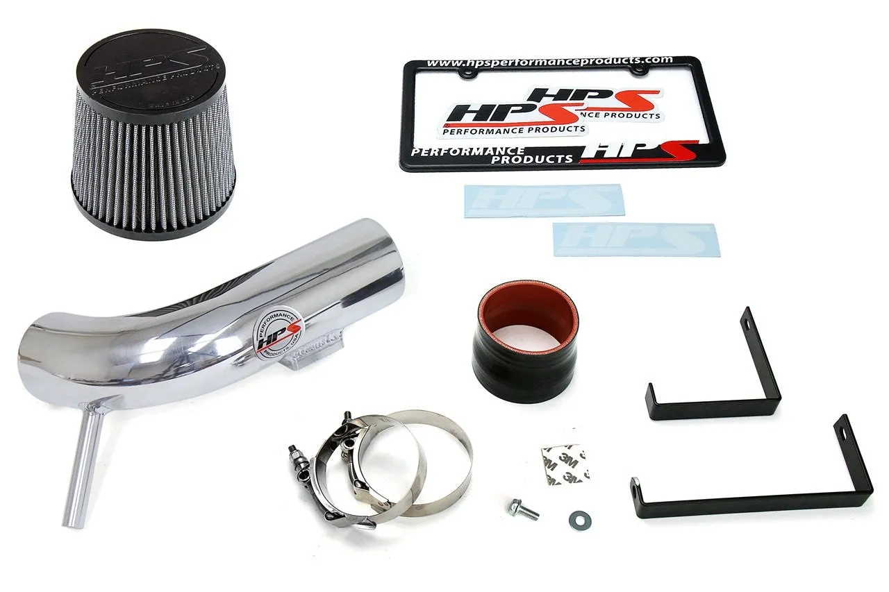 HPS Short Ram Air Intake 827-529P Nissan Altima 2013-17 Polish