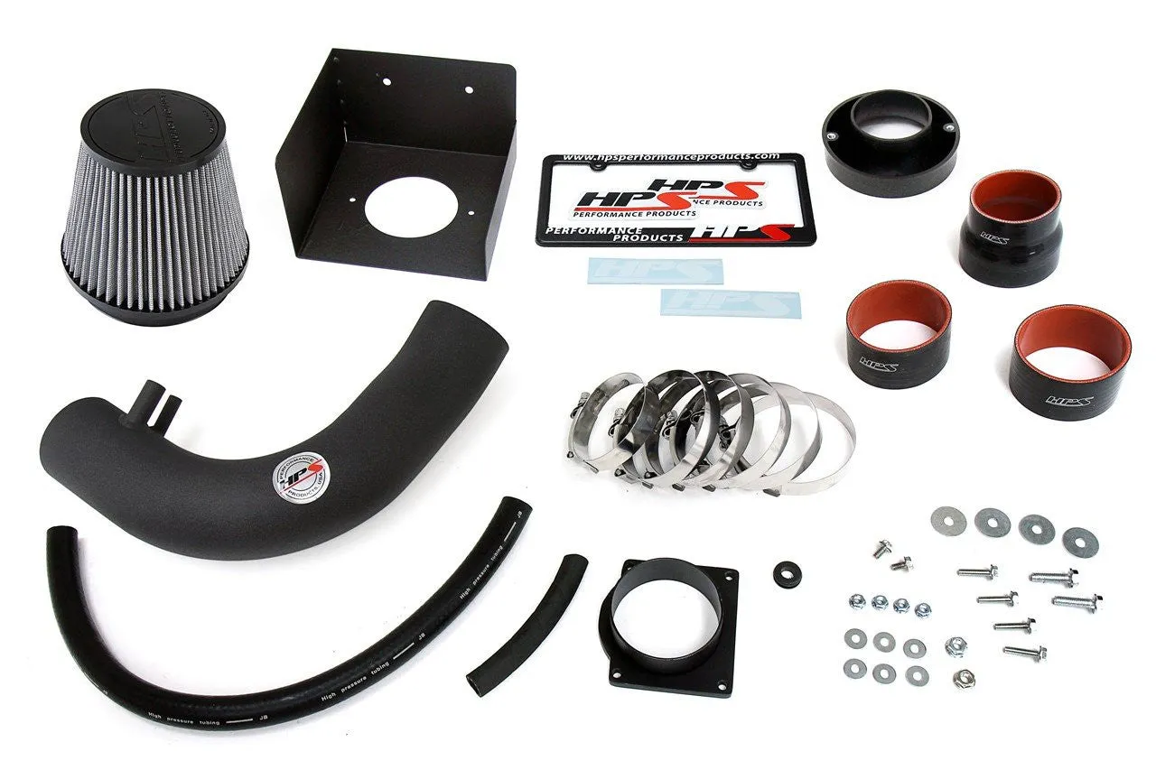 HPS Short Ram Air Intake 827-540WB Ford Lobo 2001-03 Black
