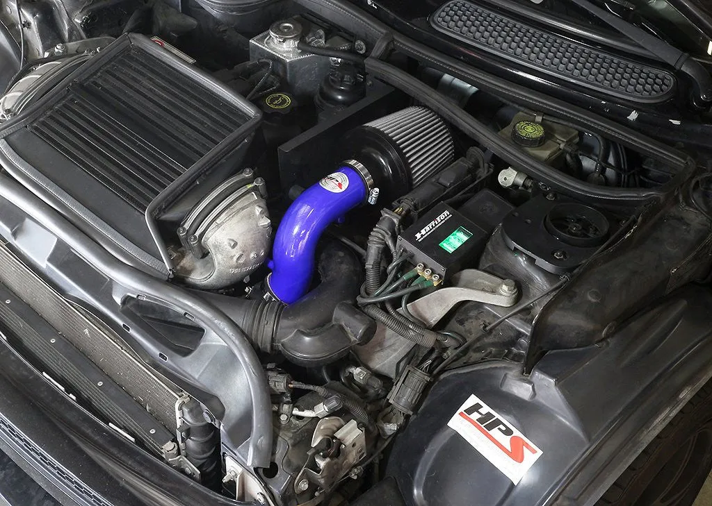 HPS Short Ram Air Intake 827-544BL Mini Cooper S 2007 Blue
