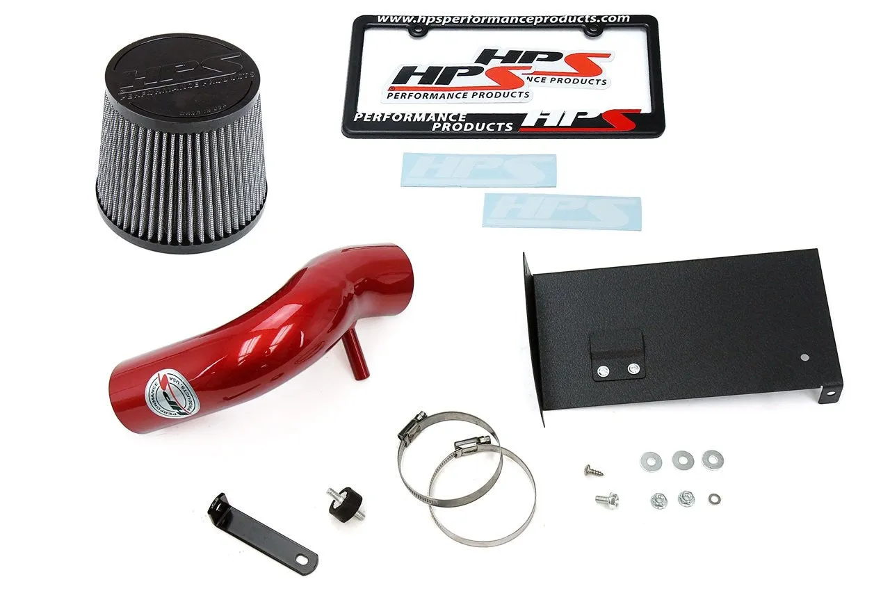 HPS Short Ram Air Intake 827-544R Mini Cooper S 2007 Red