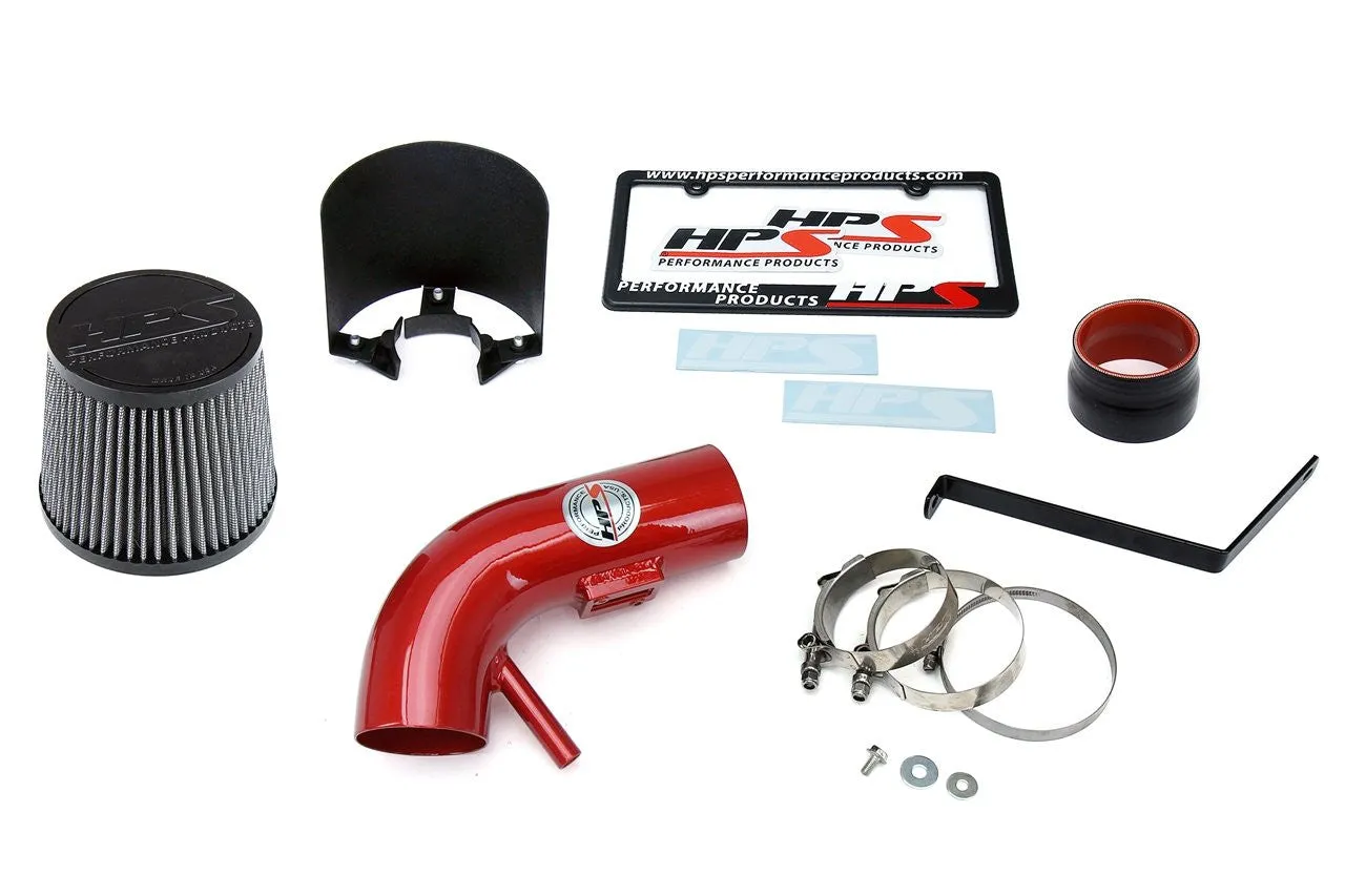 HPS Short Ram Air Intake 827-546R Nissan Altima 2007-12 Red