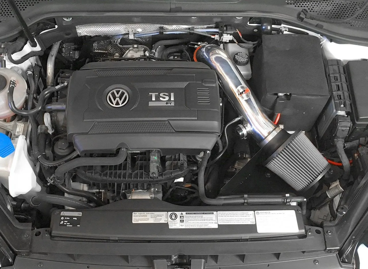 HPS Short Ram Air Intake 827-577WB Audi A3 Quattro 2015-17 Black