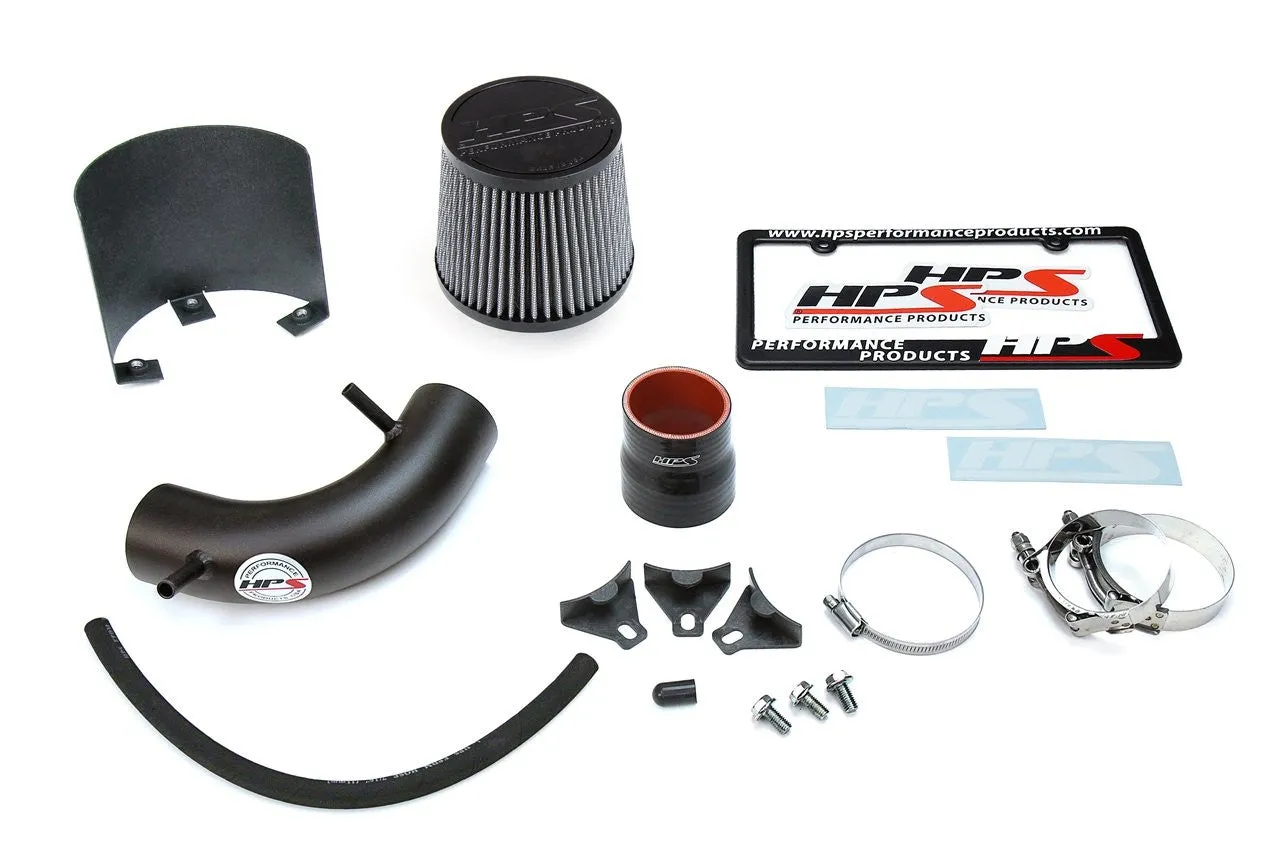 HPS Short Ram Air Intake 827-580WB Ford Fiesta 2014-15 Black