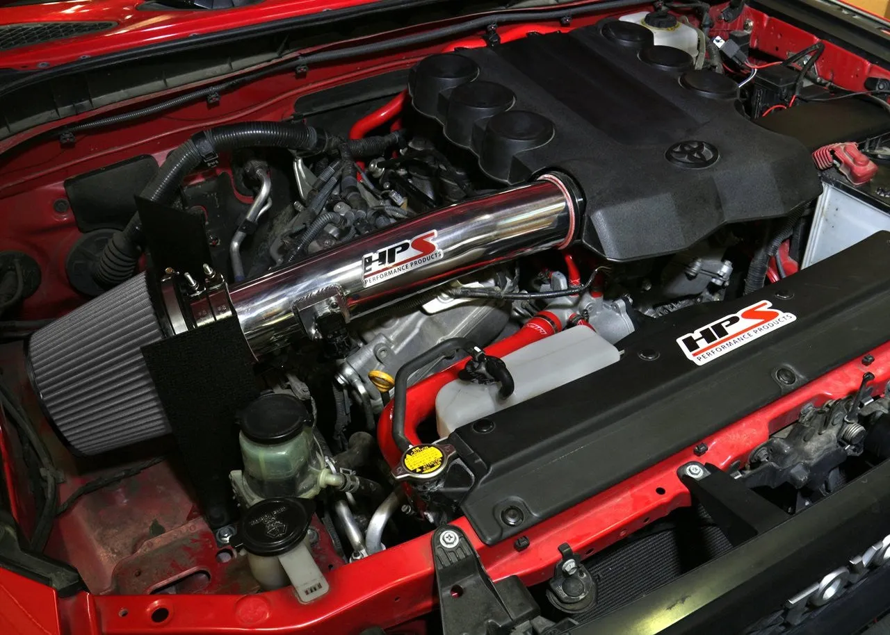 HPS Short Ram Air Intake 827-583P Toyota 4Runner 2010-17 Polish